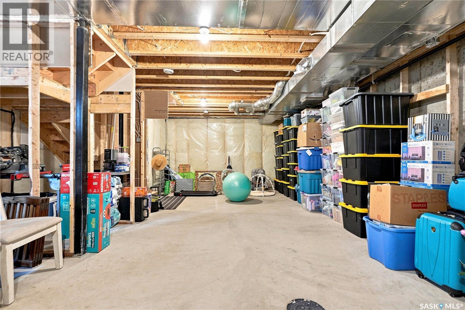 110 Cowessess Road, Saskatoon, SK - Indoor Photo Showing Basement
