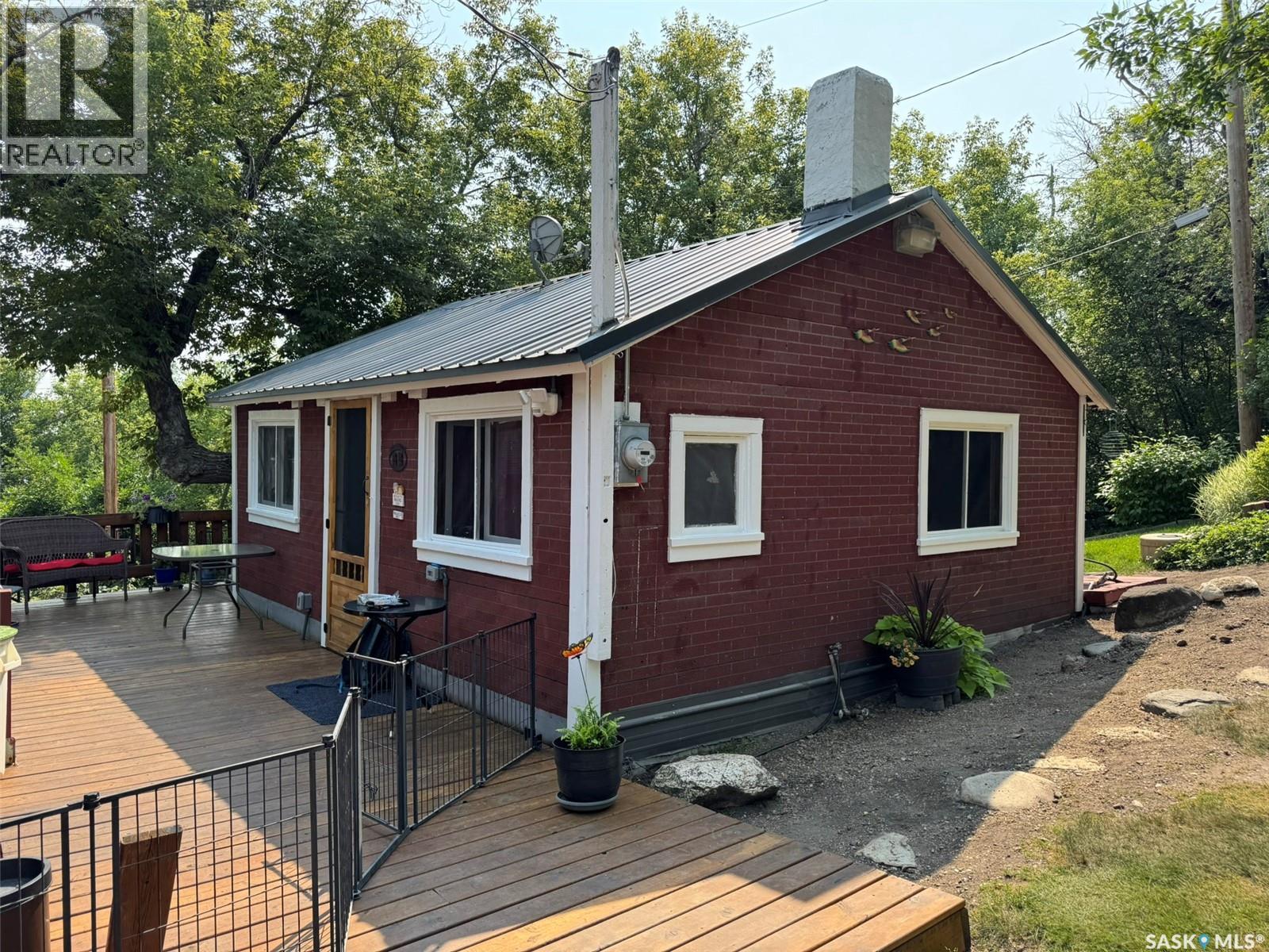 2 Grove Lane, Grandview Beach, SK - Outdoor With Deck Patio Veranda With Exterior