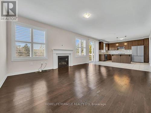 52 Compass Trail, Cambridge, ON - Indoor Photo Showing Living Room With Fireplace