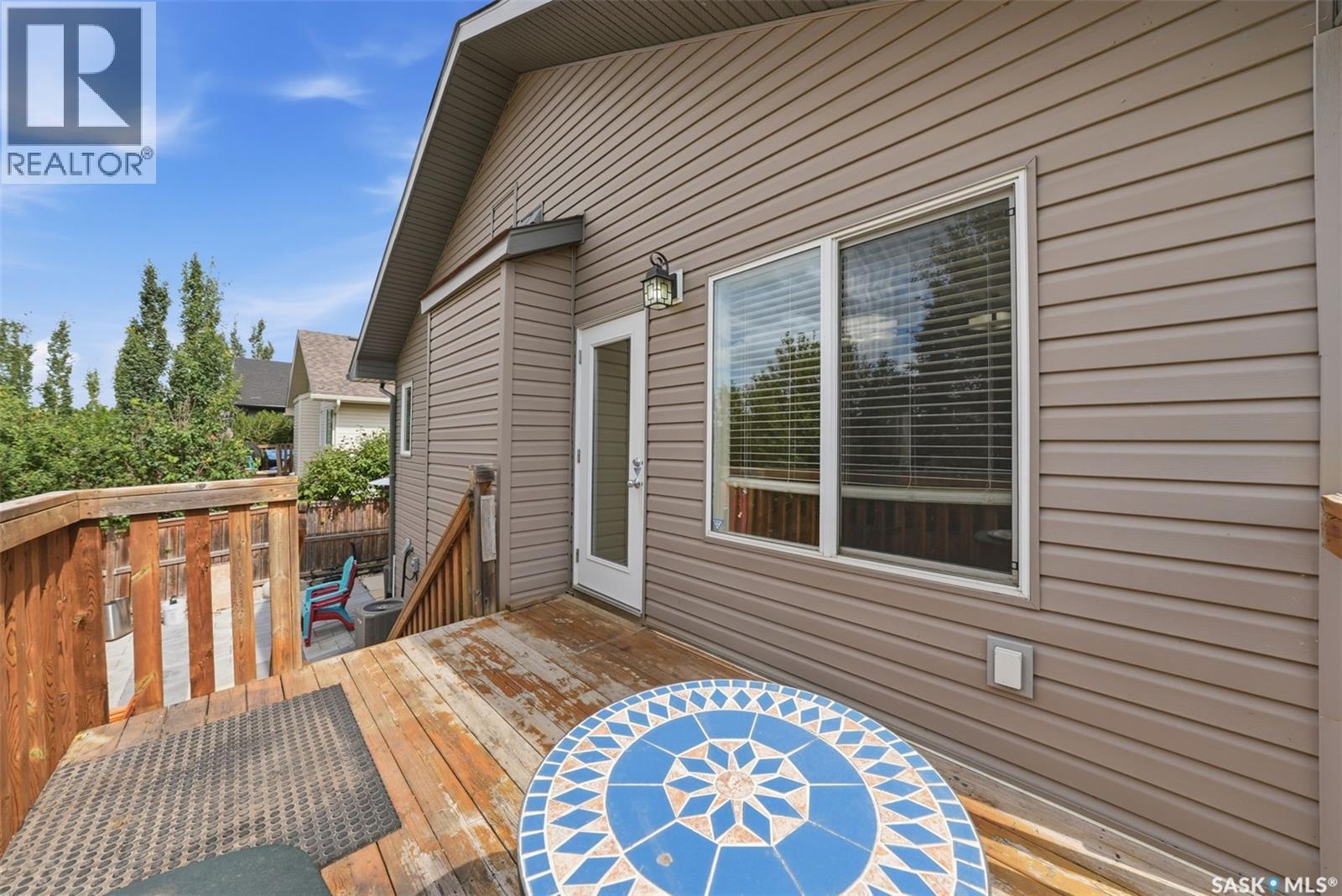 110 Bennion Crescent, Saskatoon, SK - Outdoor With Deck Patio Veranda With Exterior