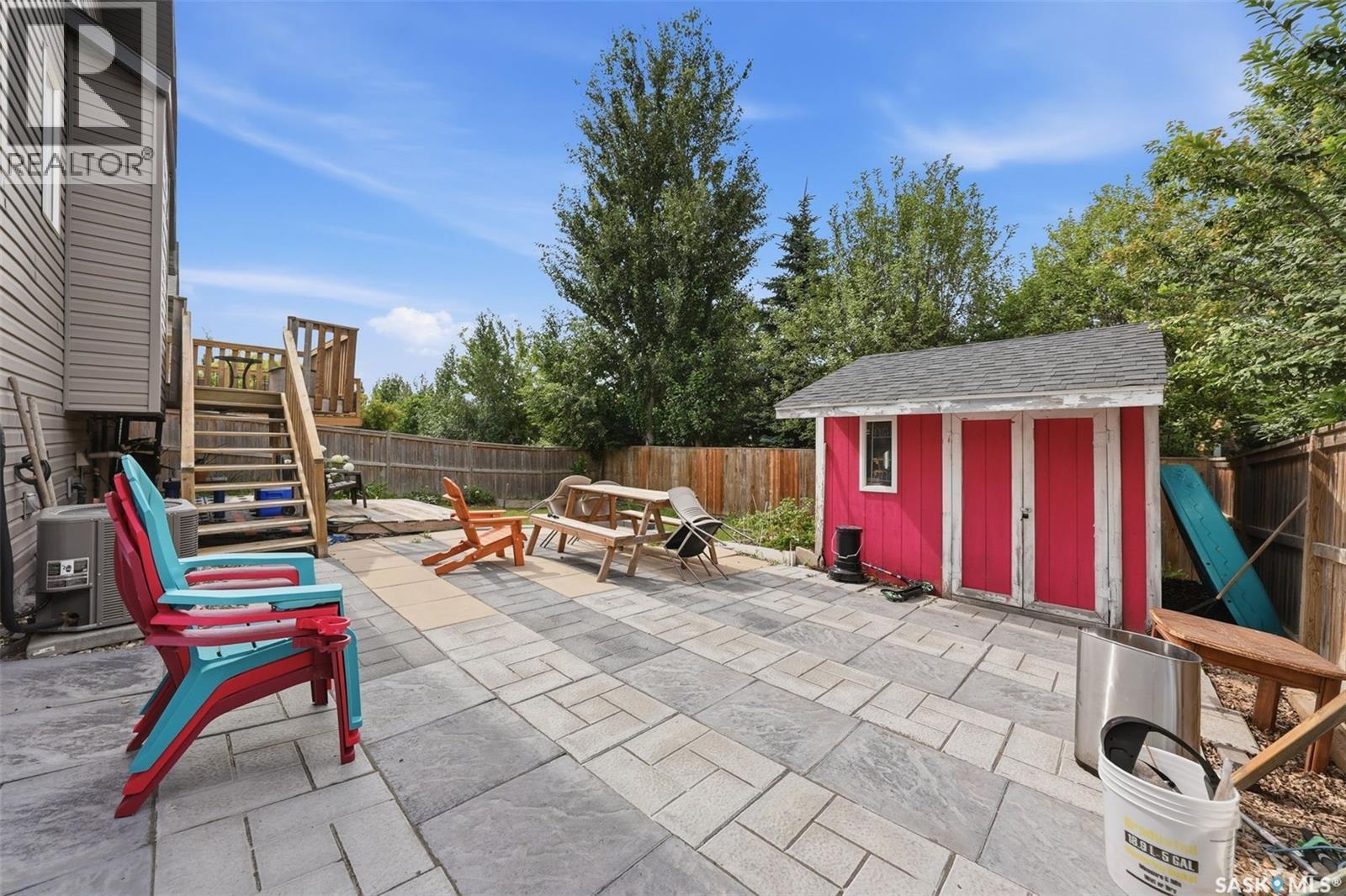 110 Bennion Crescent, Saskatoon, SK - Outdoor With Deck Patio Veranda