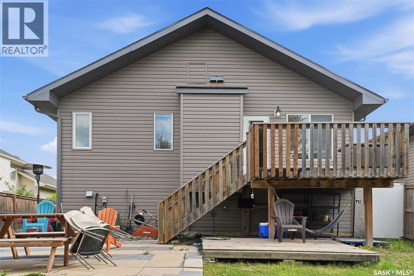 110 Bennion Crescent, Saskatoon, SK - Outdoor With Deck Patio Veranda With Exterior