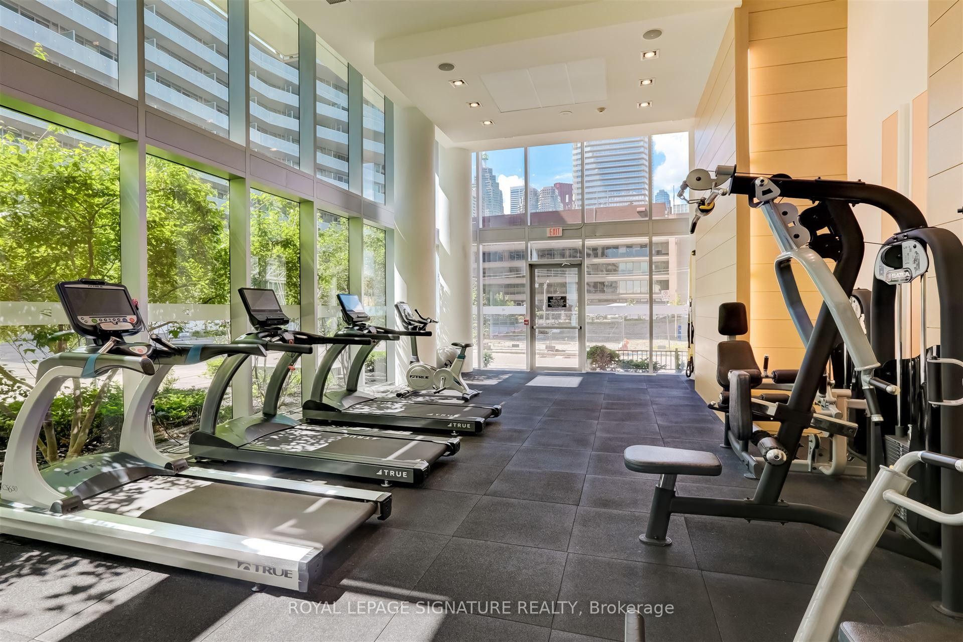 424-29 Queens Quay E, Toronto, ON - Indoor Photo Showing Gym Room