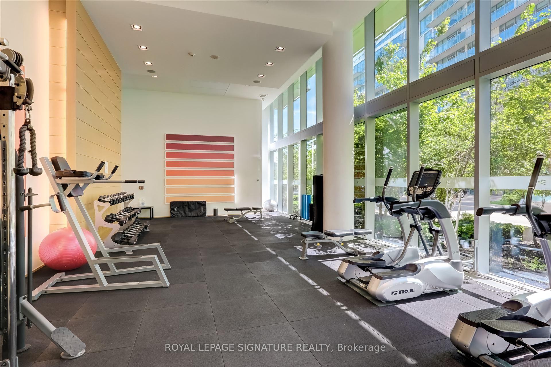 424-29 Queens Quay E, Toronto, ON - Indoor Photo Showing Gym Room