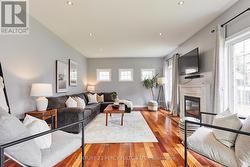 Family Room with Gas Fireplace -