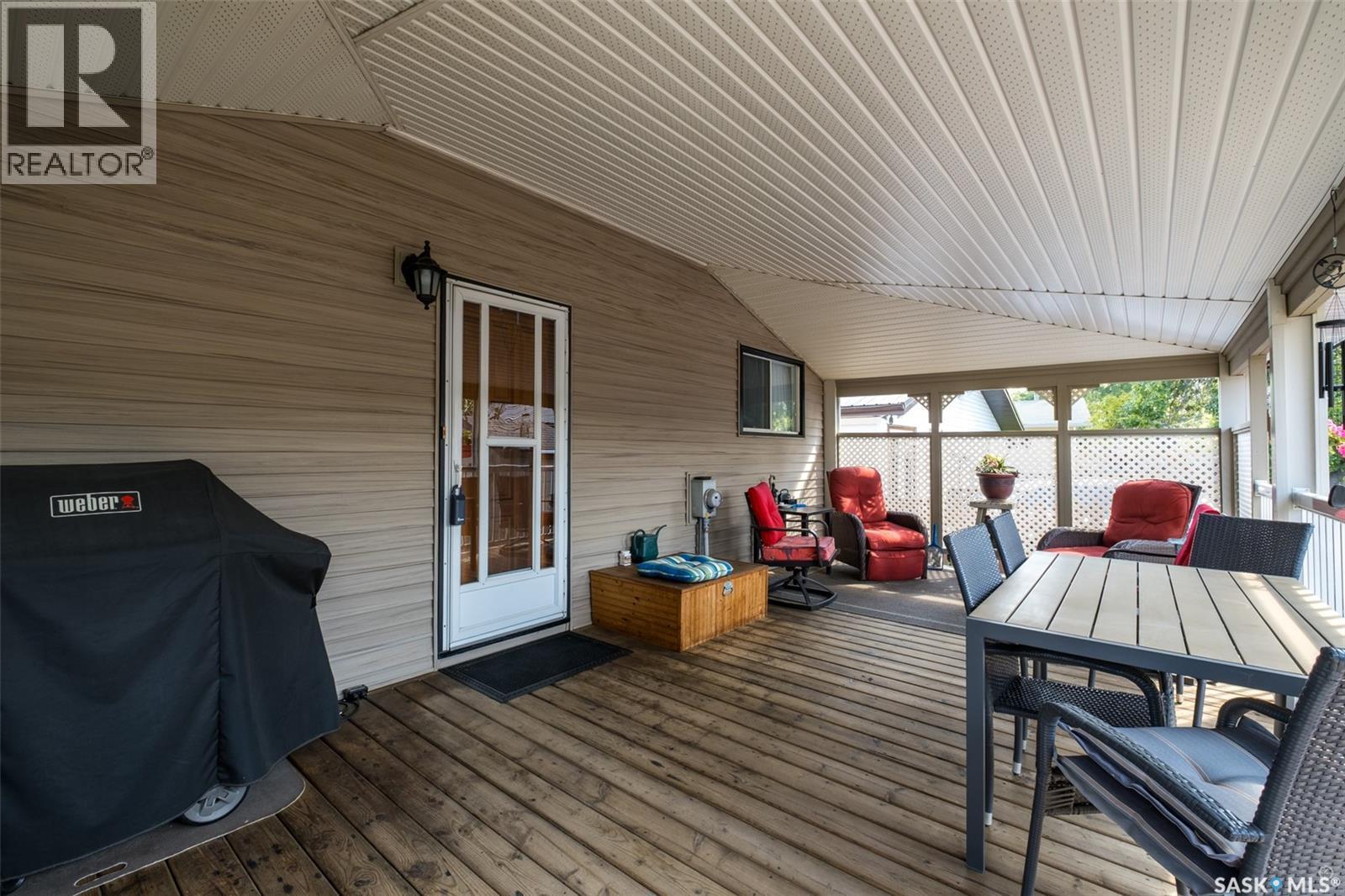 21 Plaxton Place, Prince Albert, SK - Outdoor With Deck Patio Veranda With Exterior