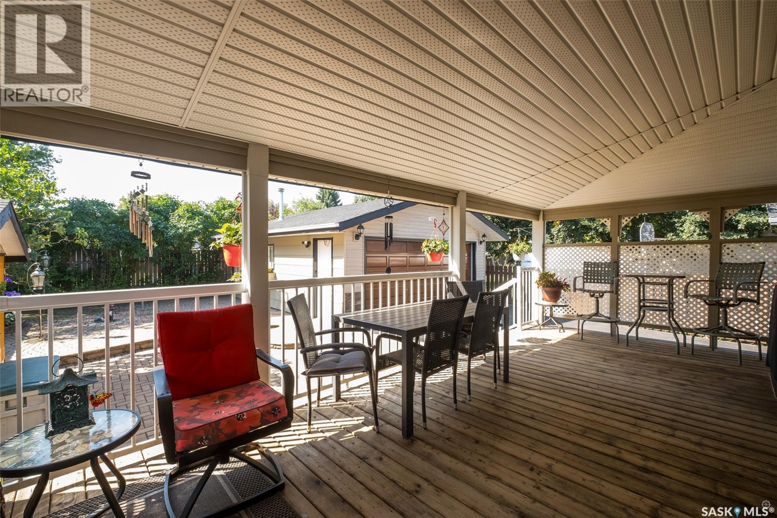 21 Plaxton Place, Prince Albert, SK - Outdoor With Deck Patio Veranda With Exterior
