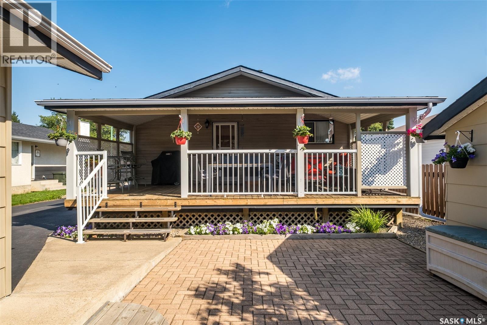 21 Plaxton Place, Prince Albert, SK - Outdoor With Deck Patio Veranda