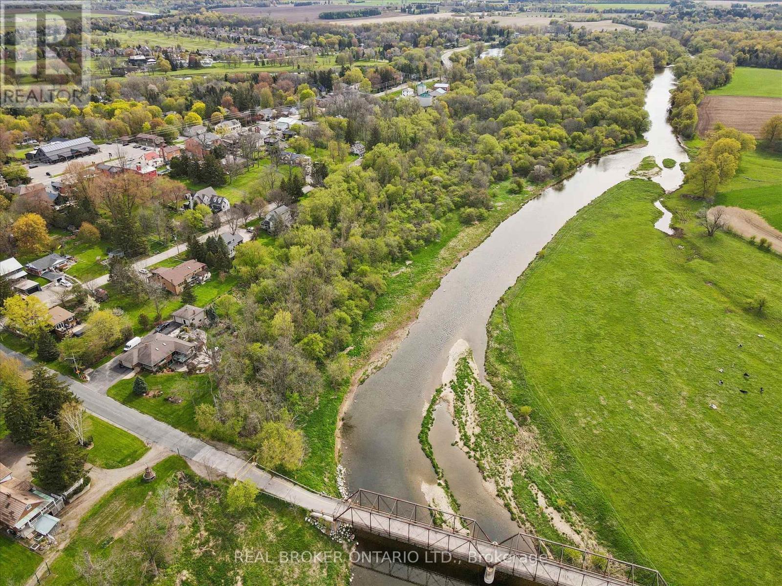 Aerial - 36 Elgin Street E, Woolwich, ON - Outdoor With View