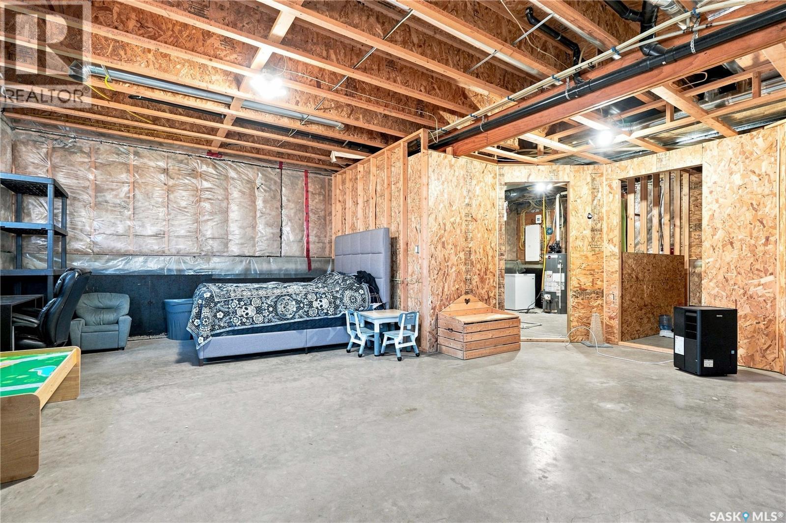 104 Mcdonald Street, Aberdeen, SK - Indoor Photo Showing Basement