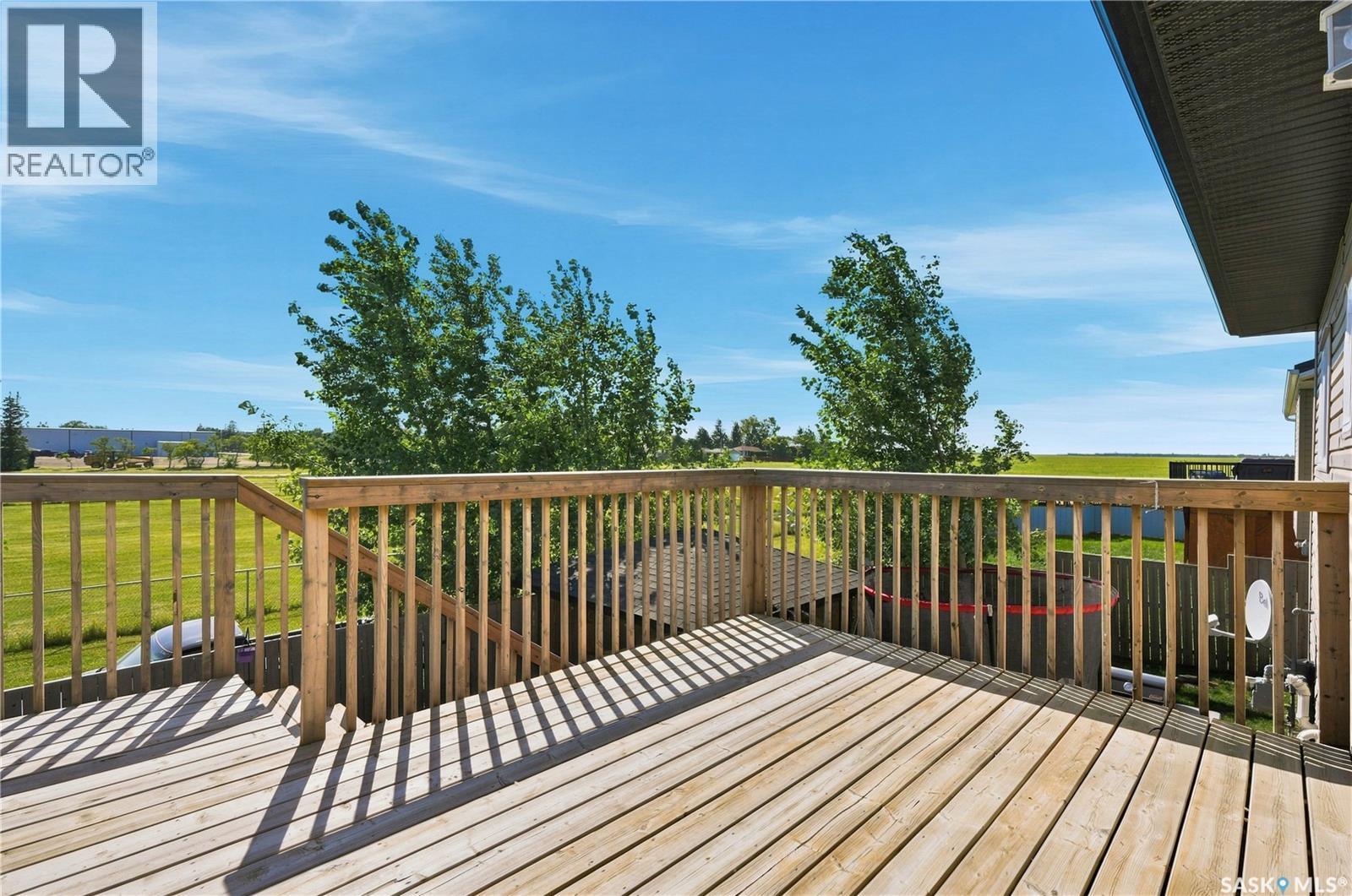 104 Mcdonald Street, Aberdeen, SK - Outdoor With Deck Patio Veranda With Exterior