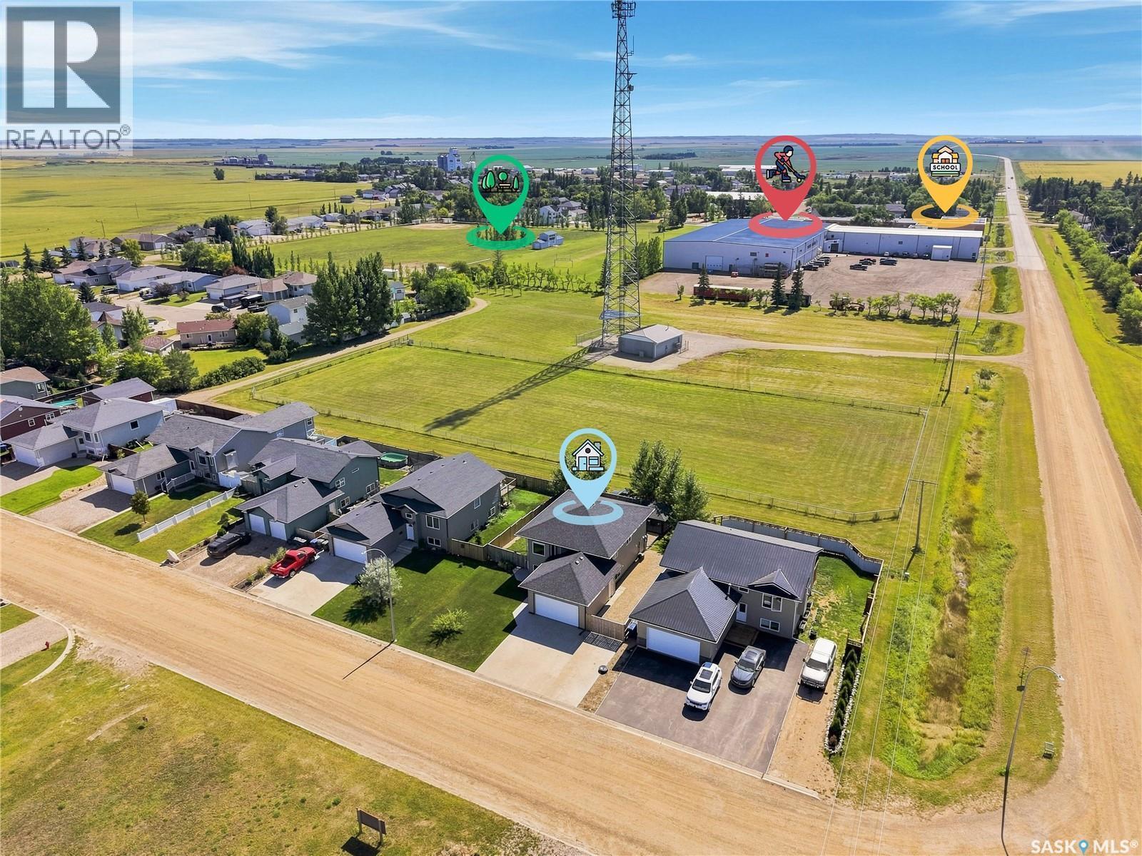 104 Mcdonald Street, Aberdeen, SK - Outdoor With View