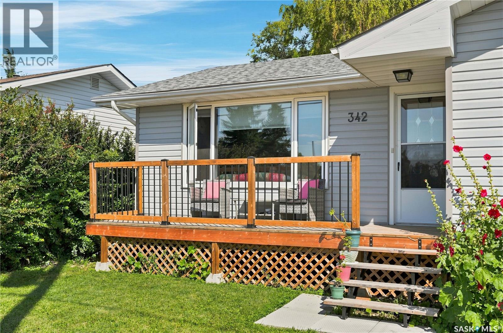 342 Aspon Avenue, Allan, SK - Outdoor With Deck Patio Veranda With Exterior