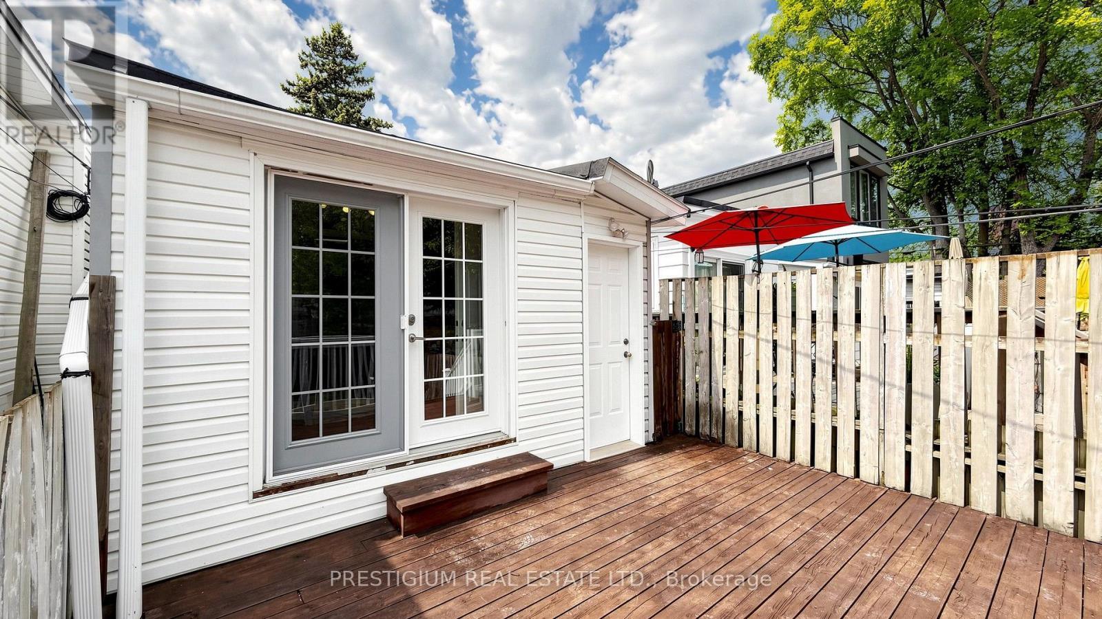 65 Eldon Avenue, Toronto, ON - Outdoor With Deck Patio Veranda With Exterior