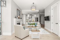 Living area - virtually staged - 