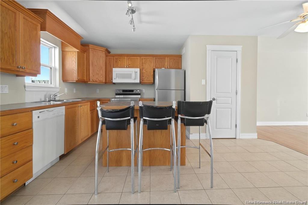 33-35 Barnaby St, Moncton, NB - Indoor Photo Showing Kitchen With Double Sink