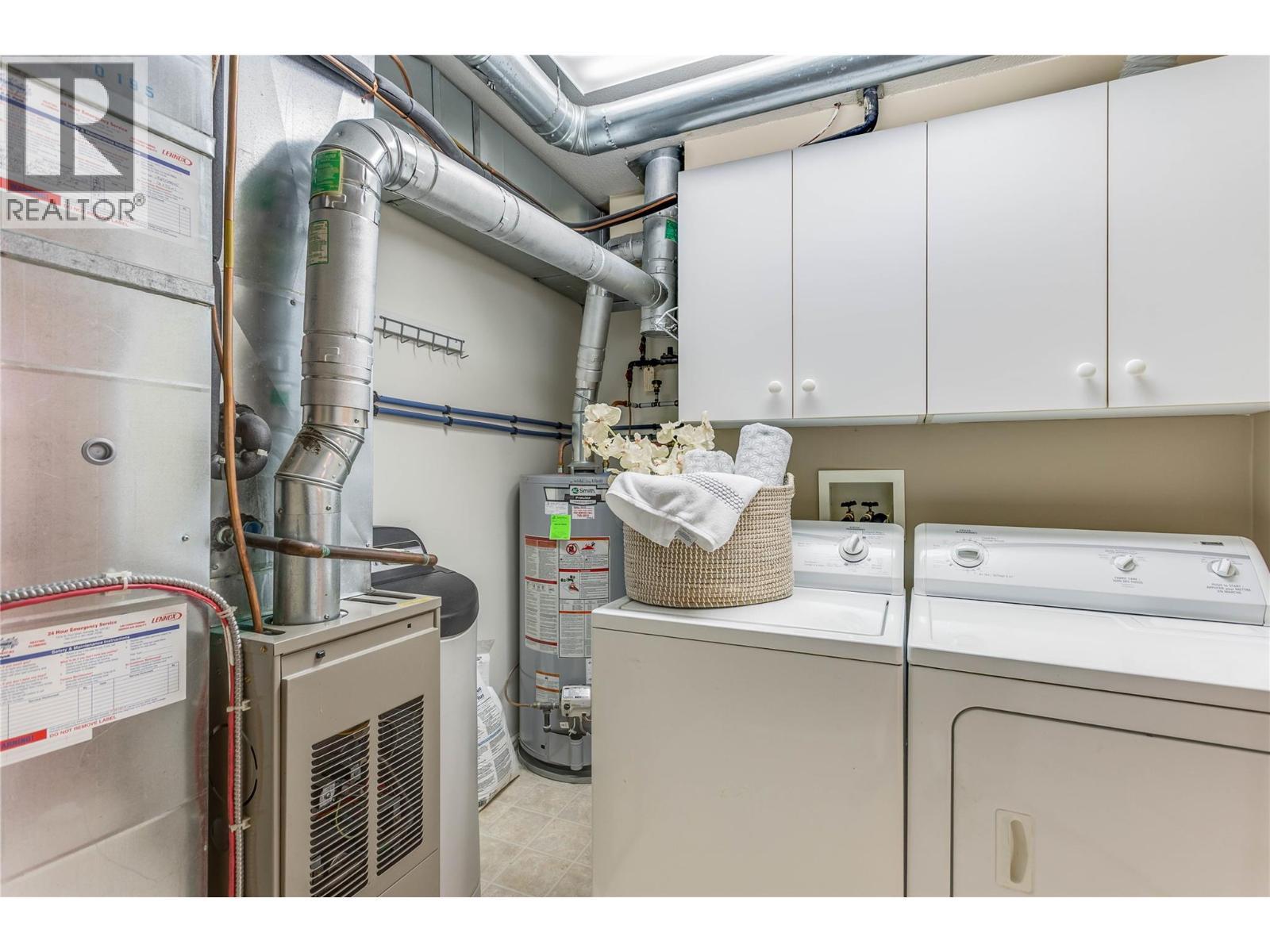 Laundry and Furnace Room - 200 Dougall Road N Unit# 207, Kelowna, BC