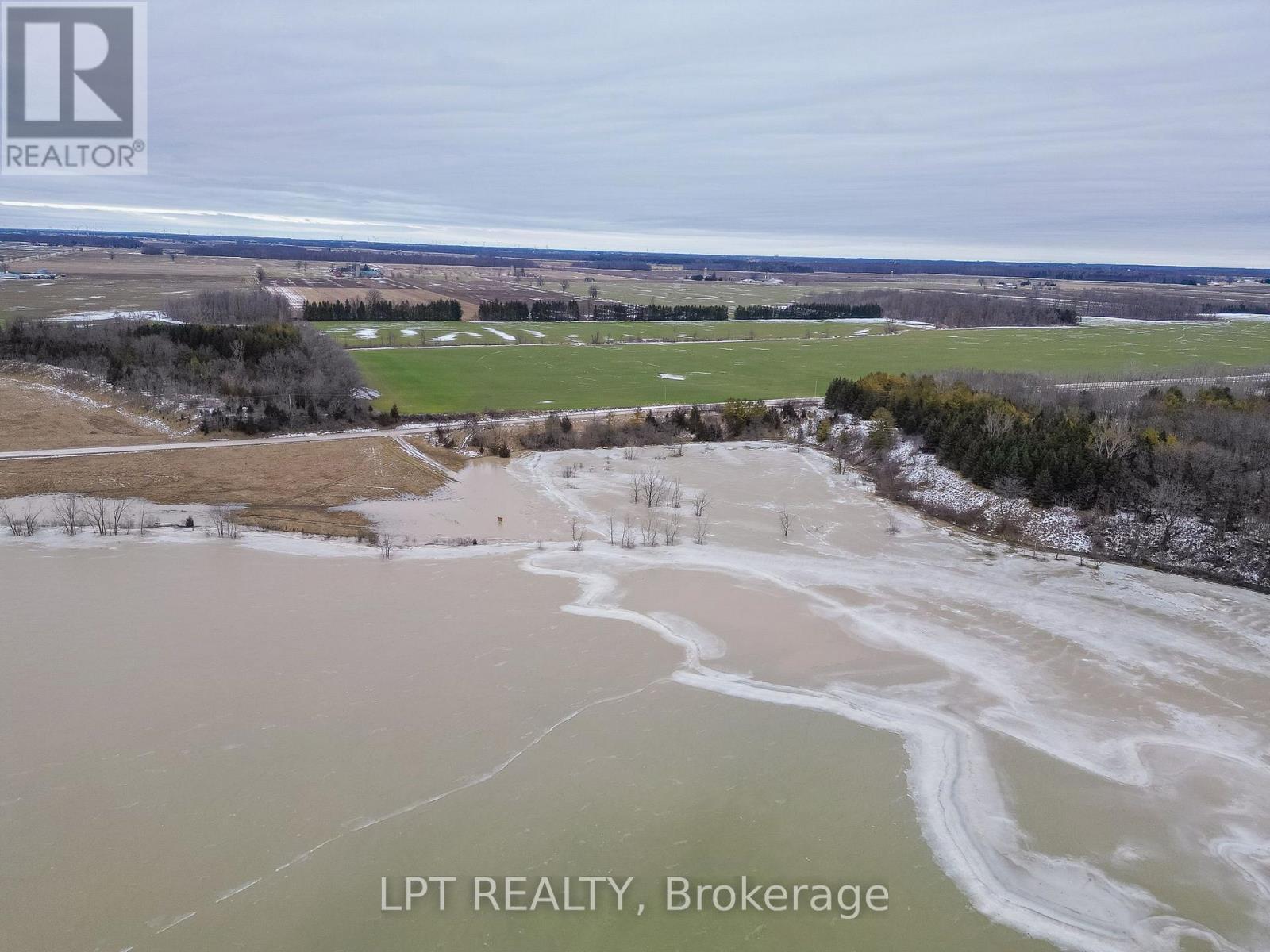 Side road by Dam where boat launch is. - 206 Merritt Court, North Middlesex (Parkhill), ON