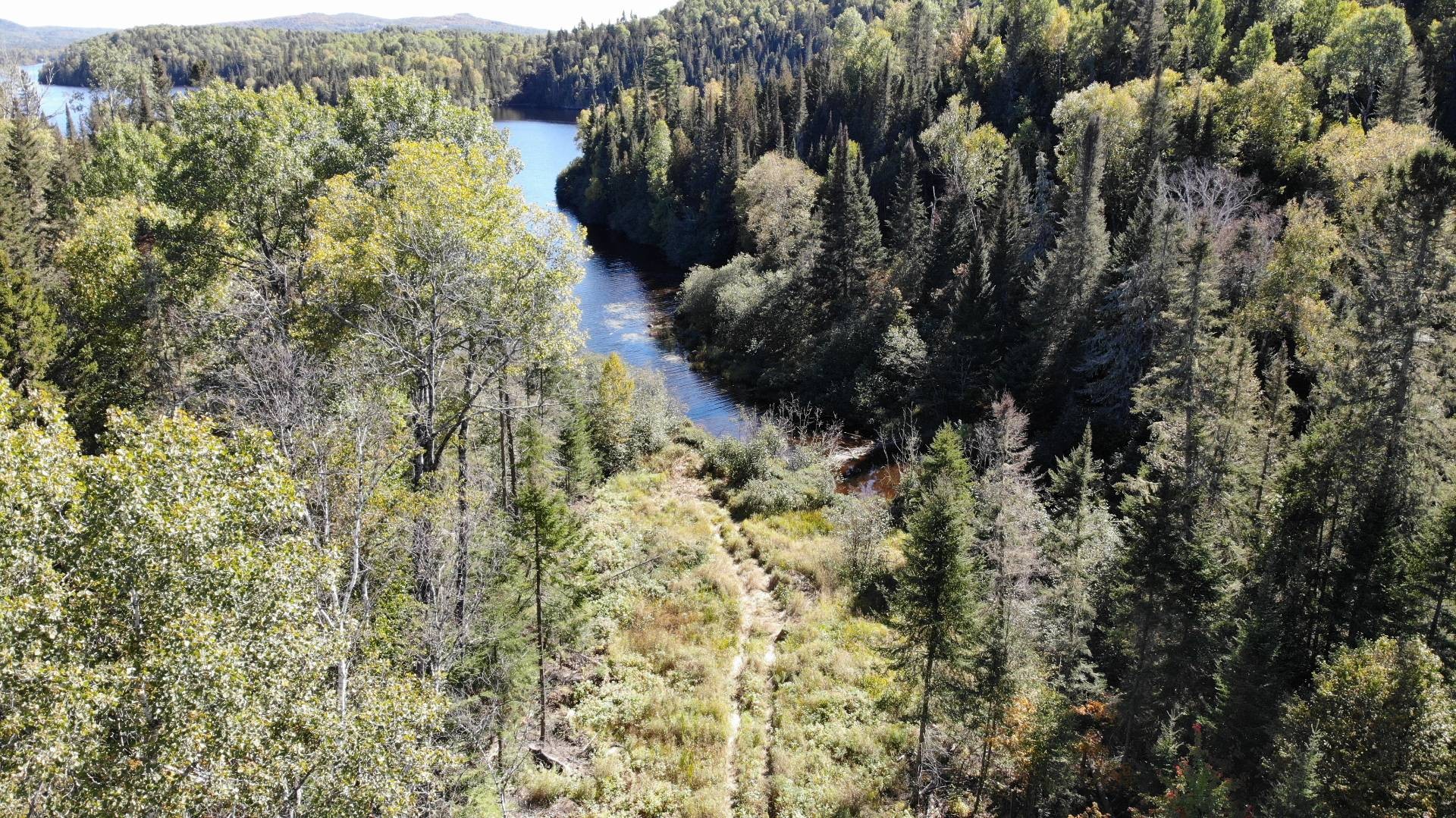 Vue d'ensemble - Ch. St-Laurent, Saint-Michel-Des-Saints, QC