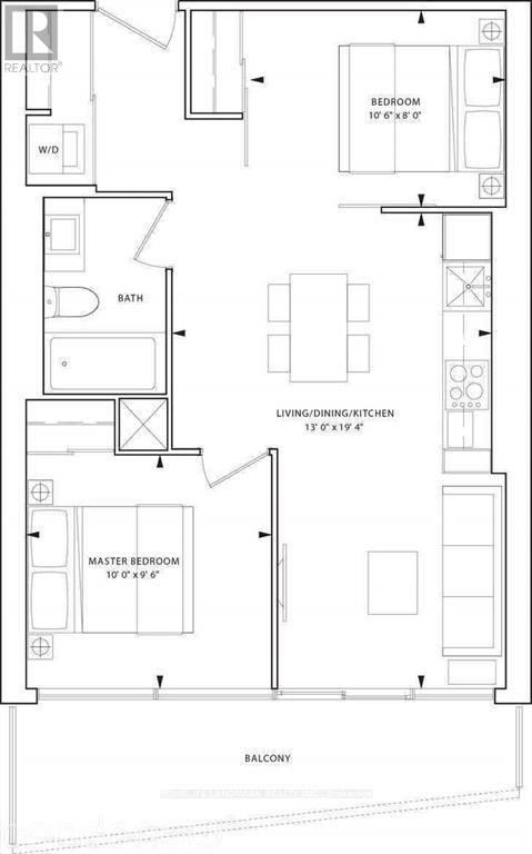 Floor Plan - 2117 - 85 Wood Street, Toronto, ON