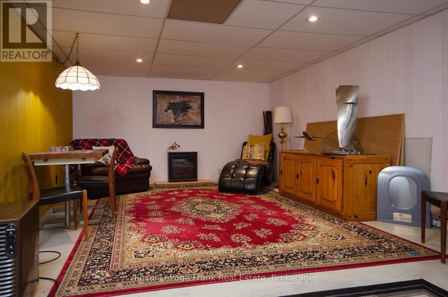 Lower Level Rec Room - 15032 Telephone Road, Brighton, ON
