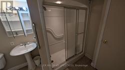 3 piece bathroom in lower level -