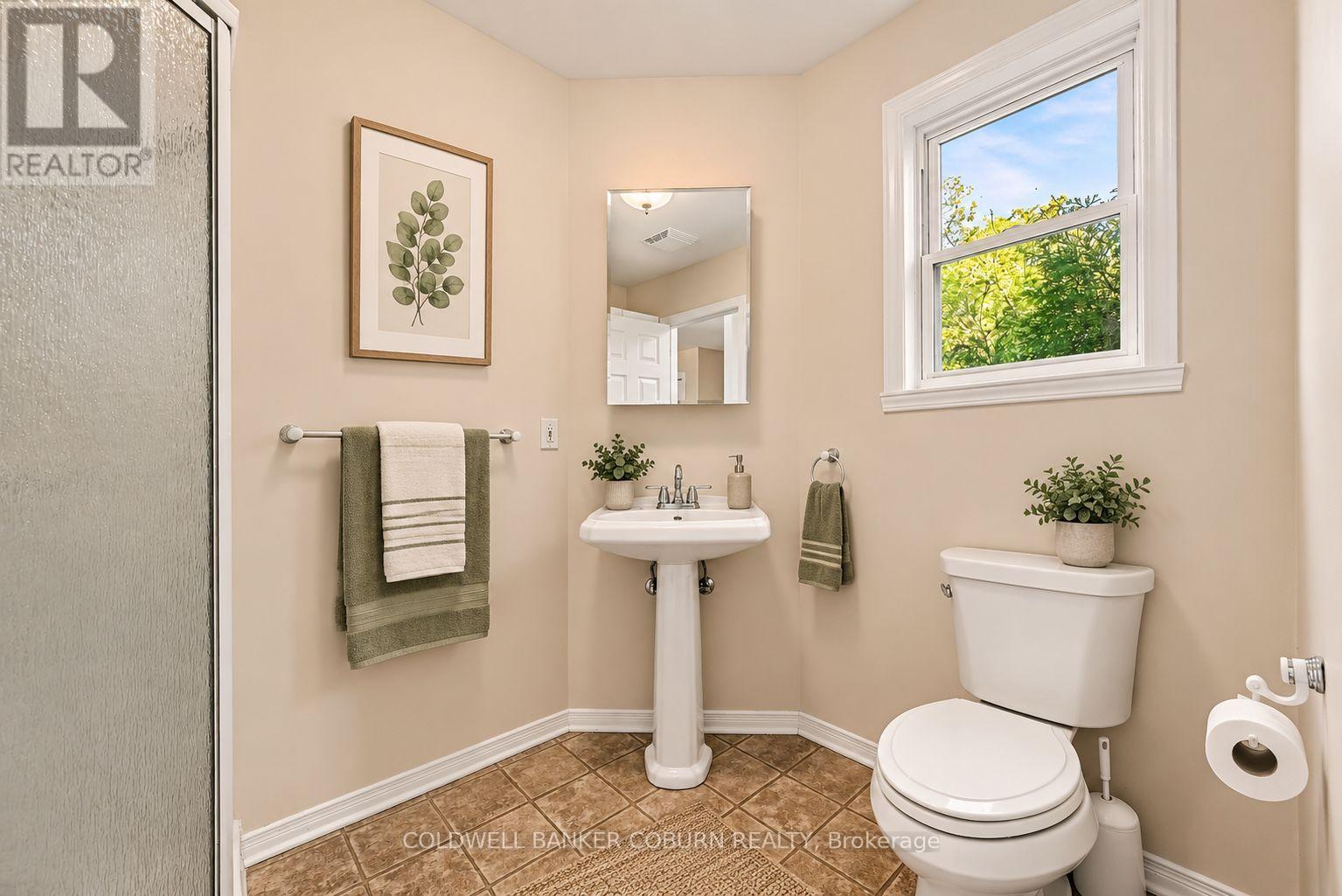 Main floor bath - virtually staged - 14317 County 43 Road, North Stormont, ON