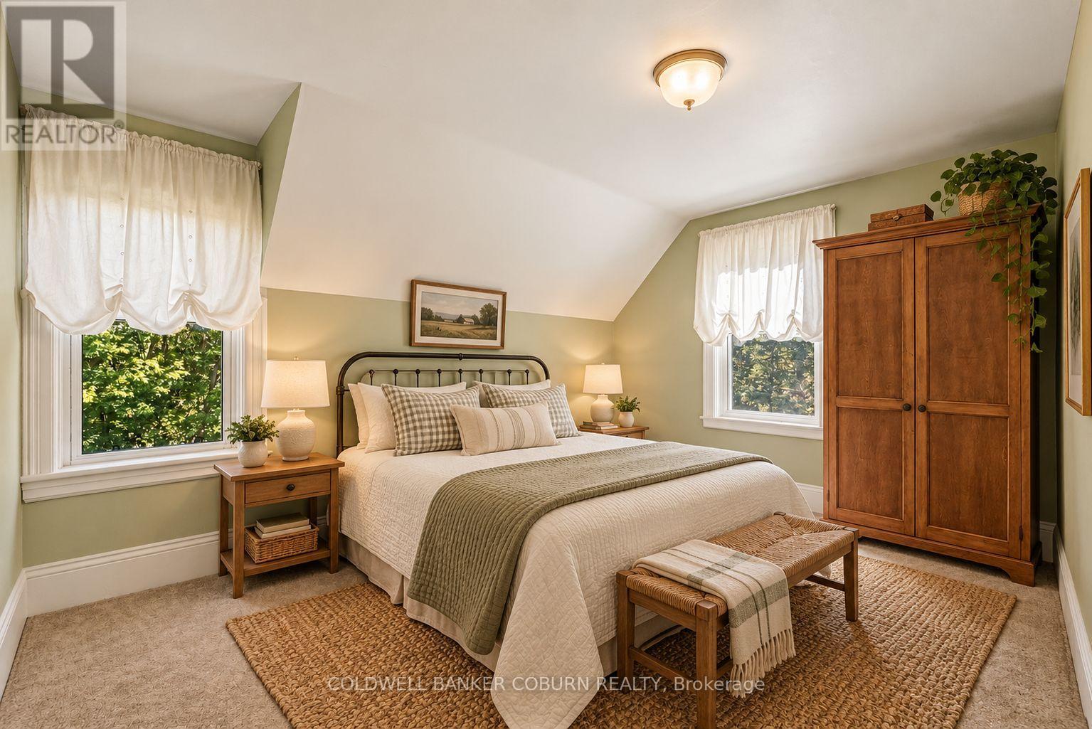 Bed room - virtually staged - 14317 County 43 Road, North Stormont, ON