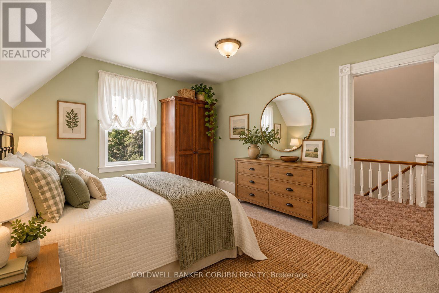 Bed room - virtually staged - 14317 County 43 Road, North Stormont, ON