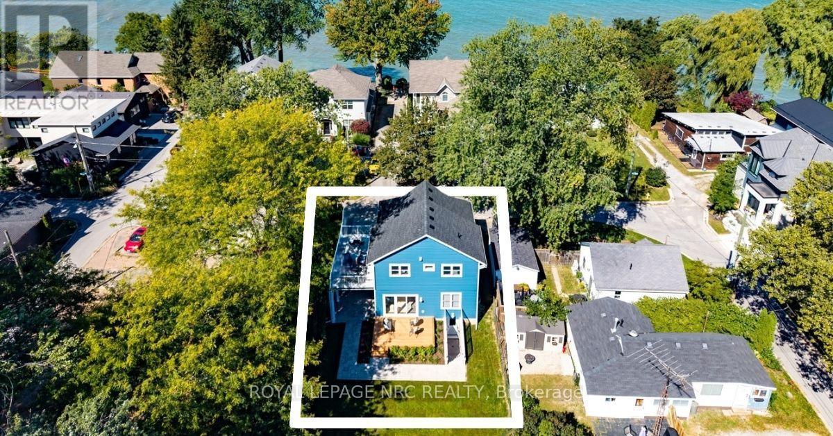 Aerial view of 3 Peel. - 3 Peel Street, St. Catharines (Port Dalhousie), ON