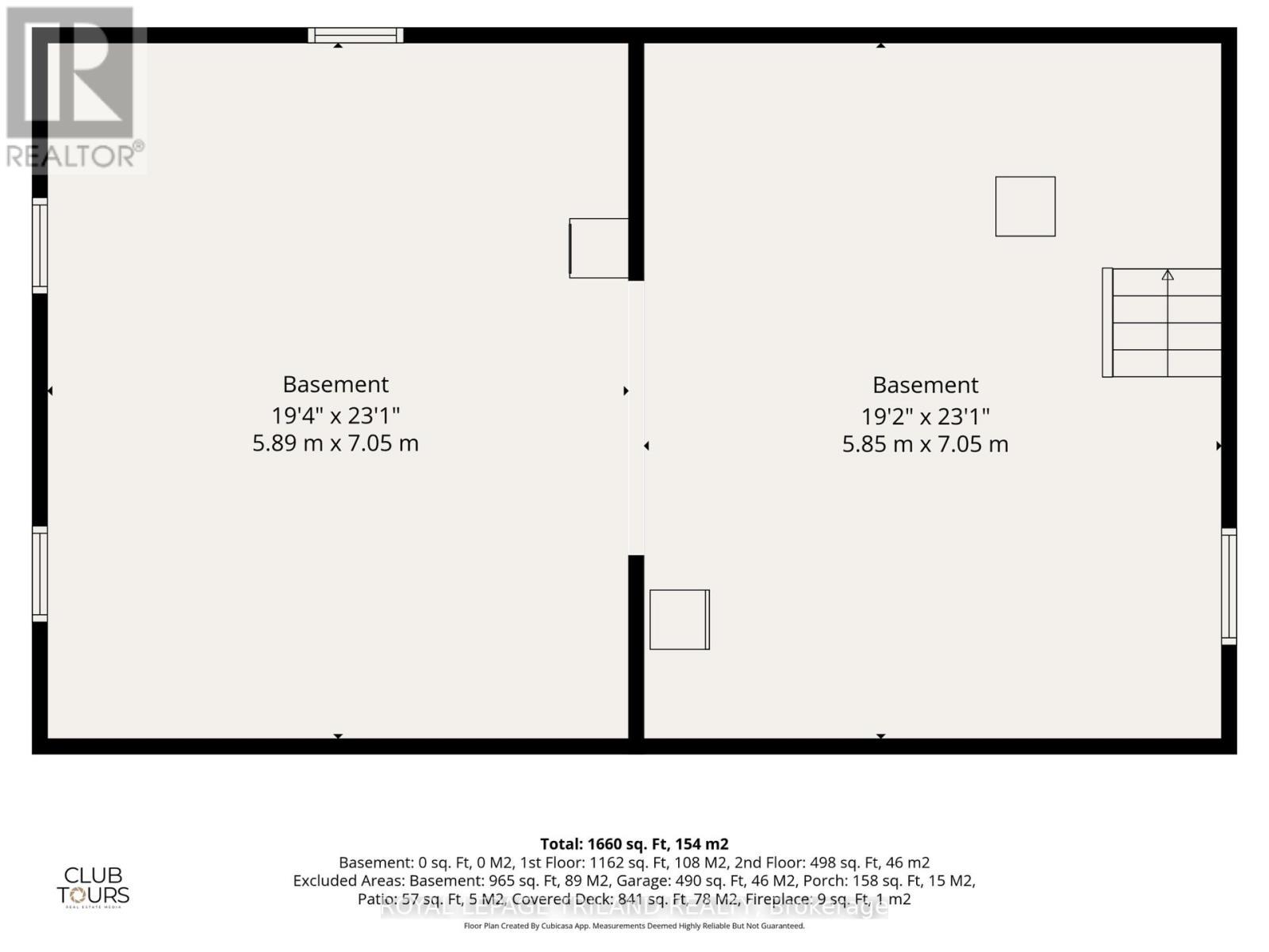 Floor Plan: Basement - 15198 St Ignatius Line, Chatham-Kent (Bothwell), ON