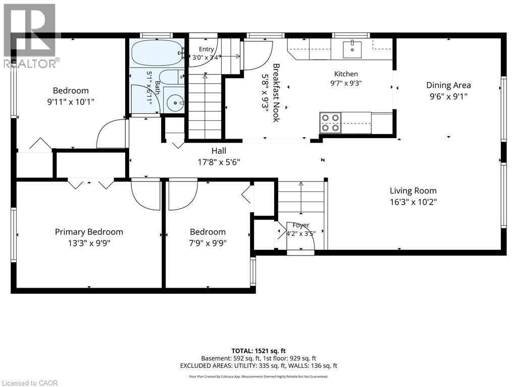 Main level - 450 Brigadoon Drive, Hamilton, ON