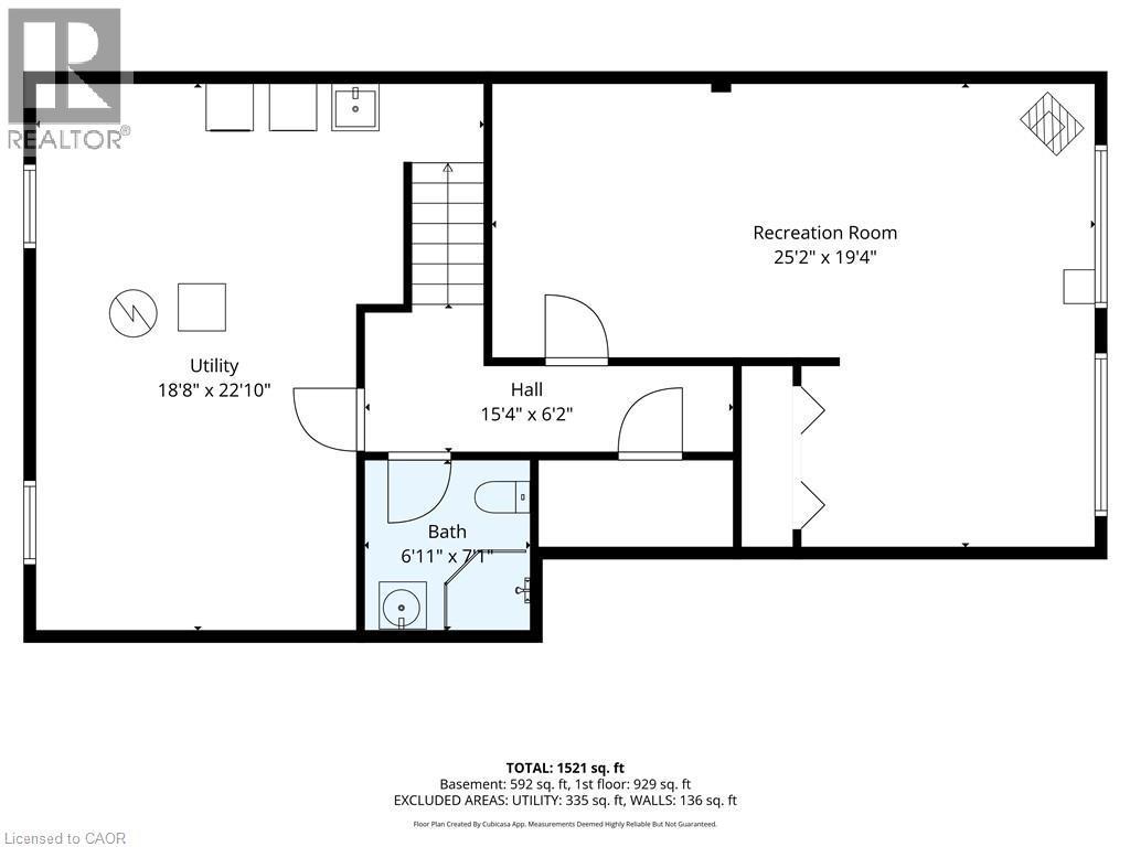 Basement - 450 Brigadoon Drive, Hamilton, ON