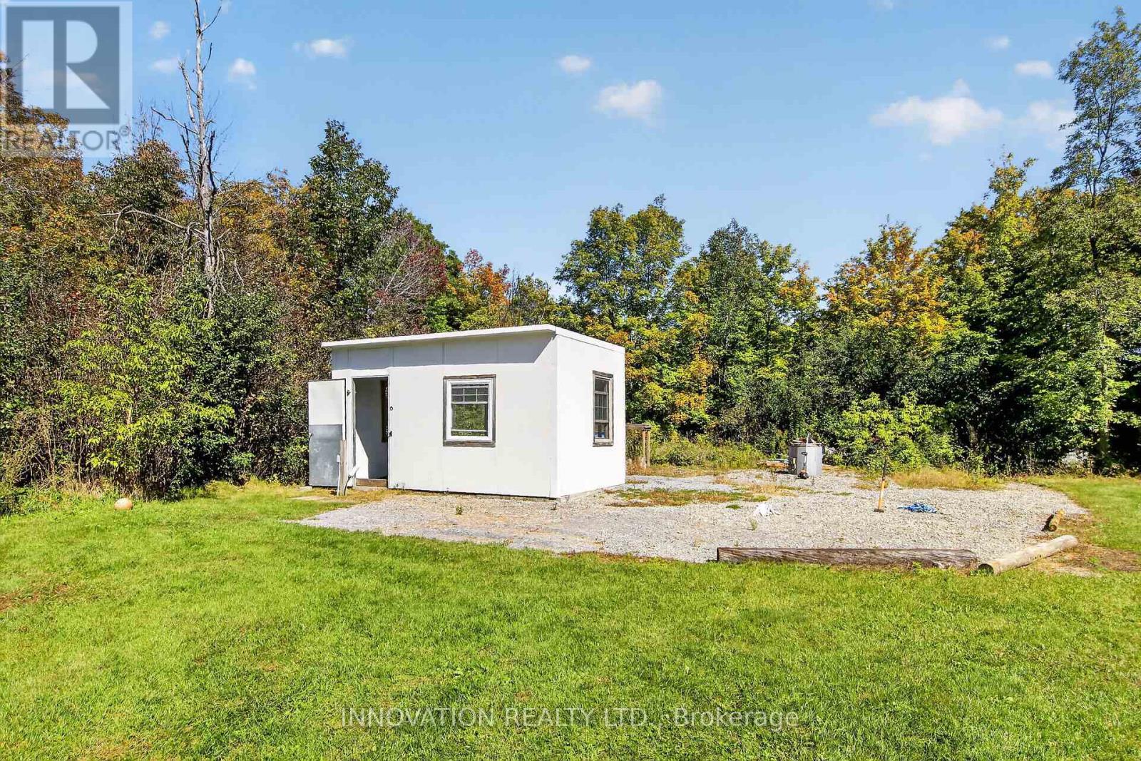 2nd concrete pad, back of property - 120 Maitland Street, Beckwith, ON