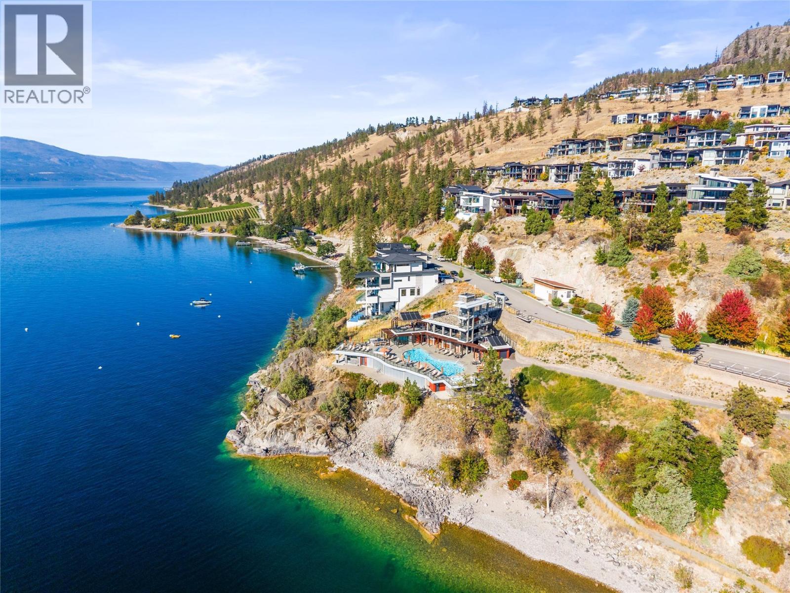 Waterside community aerial - 1666 Lakestone Drive, Lake Country, BC
