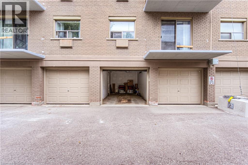 View of garage - 283 Fairway Road N Unit# 501, Kitchener, ON