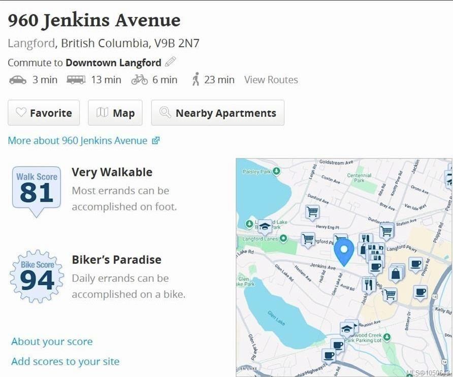 #113-960 Jenkins Ave, Langford, BC