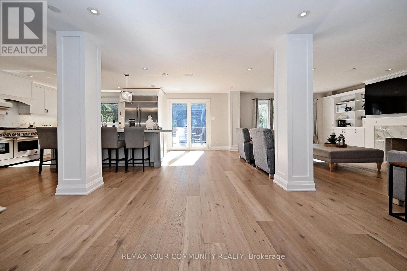 Renovated Kitchen, Dining and Family Area - 1530 Canada Court, Oakville, ON