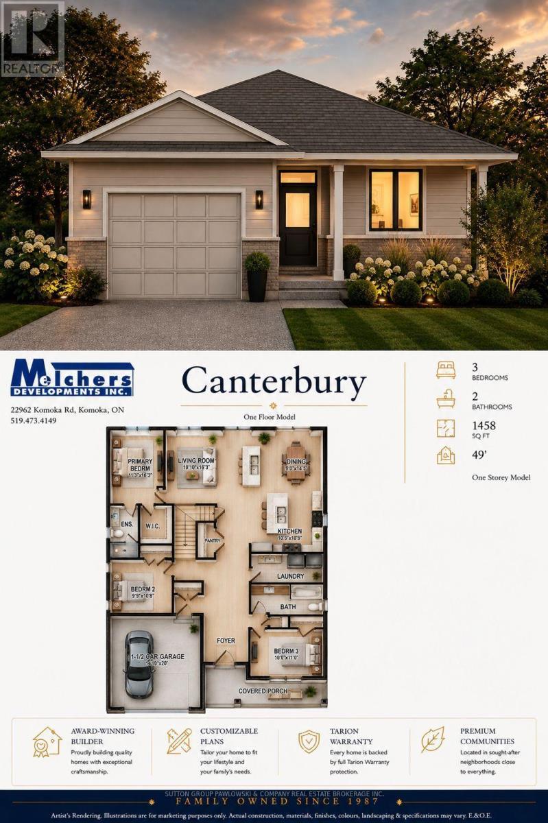 Brochure - Lot #28 - 93 Dearing Drive, South Huron (Stephen), ON