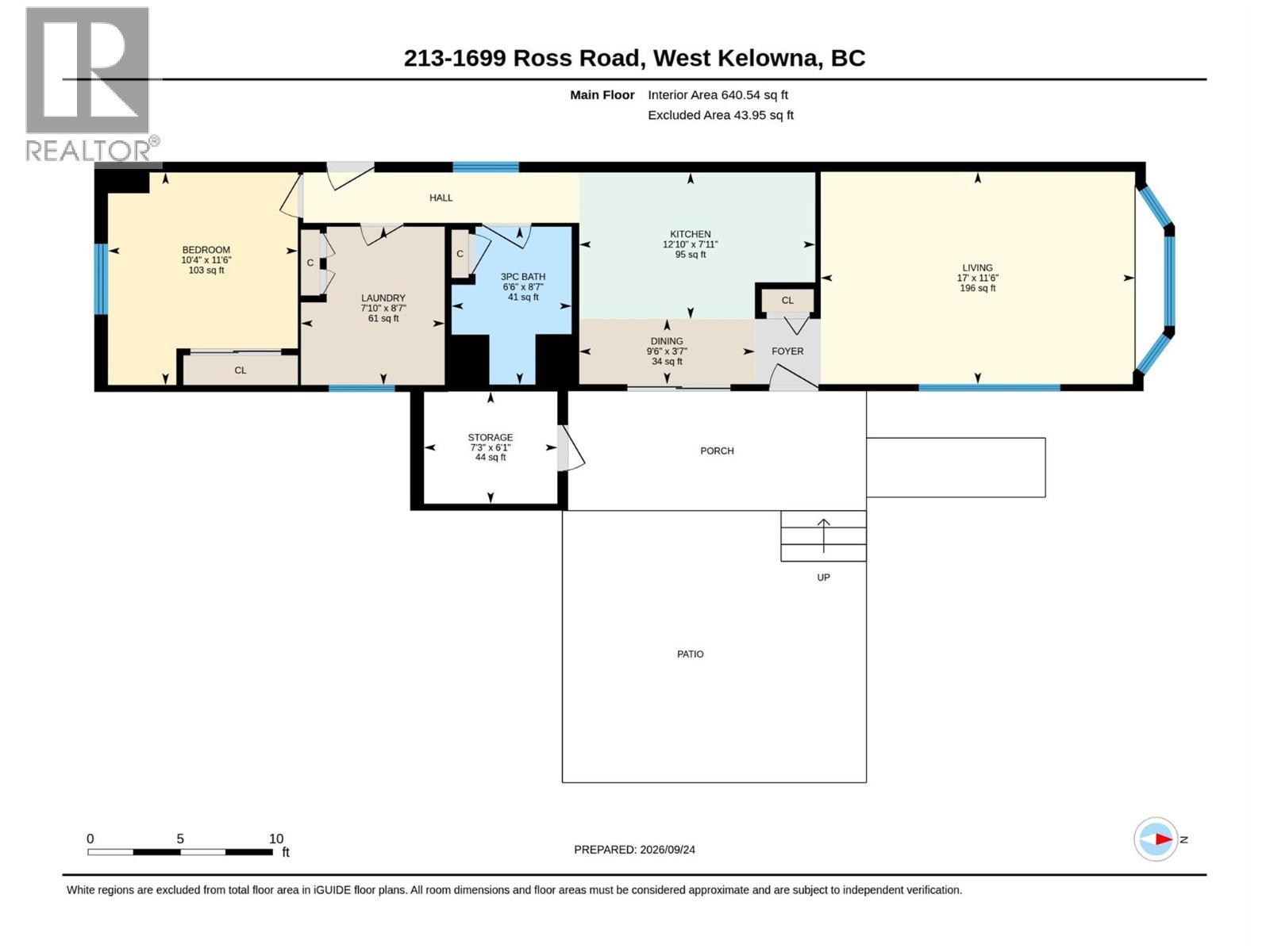 Floorplans | All measurements are taken from iGuide. Sizes and dimensions are approximate, actual may vary. - 1699 Ross Road Unit# 213, West Kelowna, BC