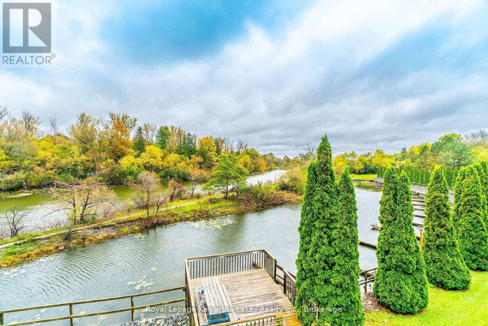 View of Scugog River. - 10G - 25 Rivermill Boulevard, Kawartha Lakes (Lindsay), ON
