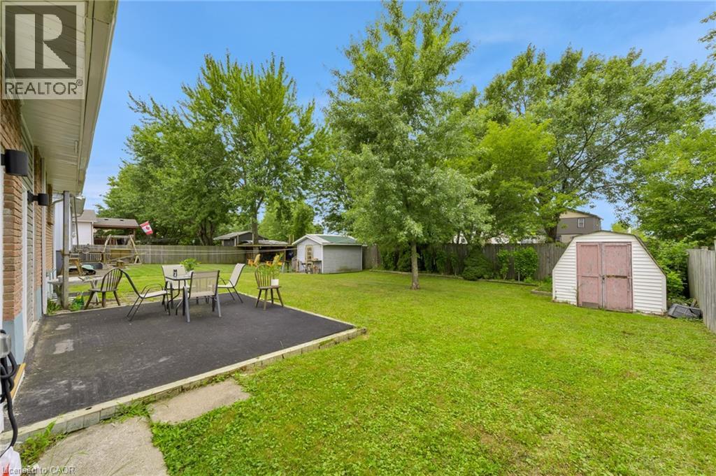 Backyard - 76 Marc Boulevard, Welland, ON