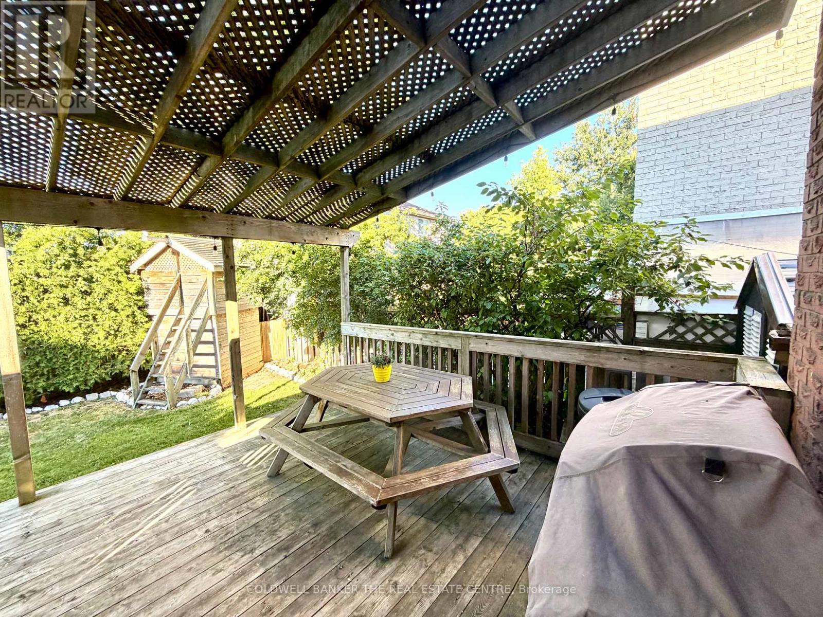 Backyard - 227 Hickling Trail, Barrie, ON