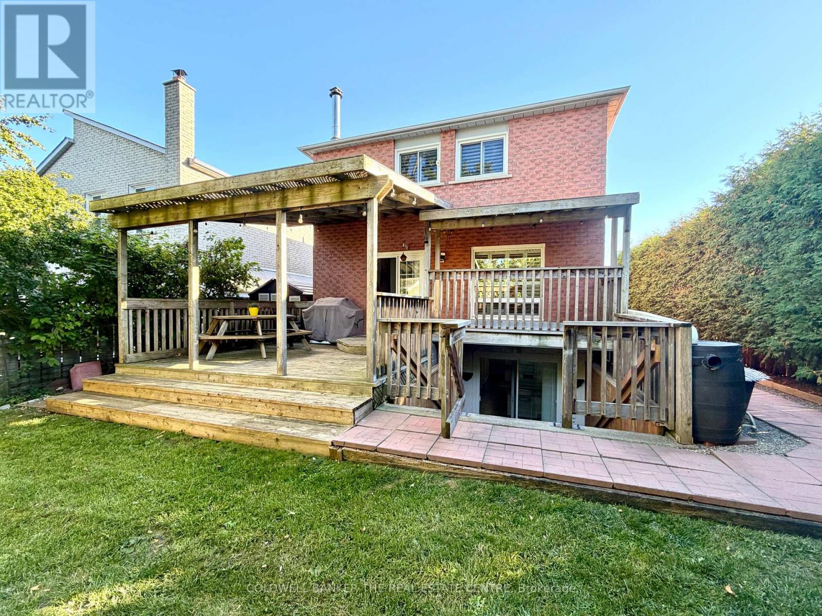 Backyard - 227 Hickling Trail, Barrie, ON