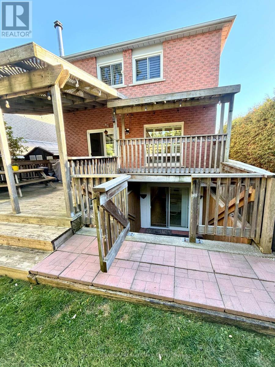 Backyard Bsmnt Apartment Entrance - 227 Hickling Trail, Barrie, ON