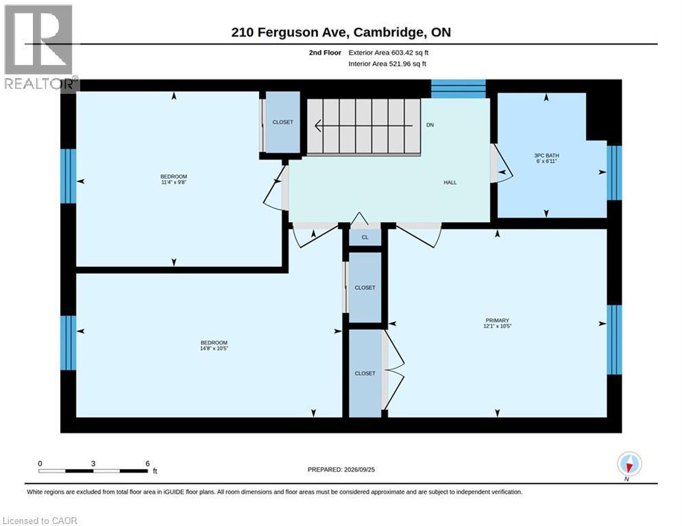 Floor plan - 210 Ferguson Avenue, Cambridge, ON