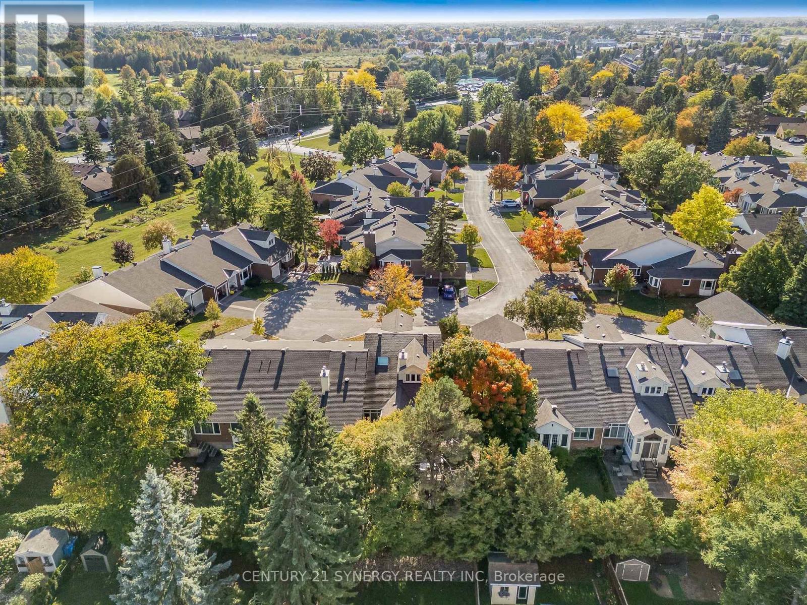 Aerial View - 16 - 32 Innesbrook Court, Ottawa, ON