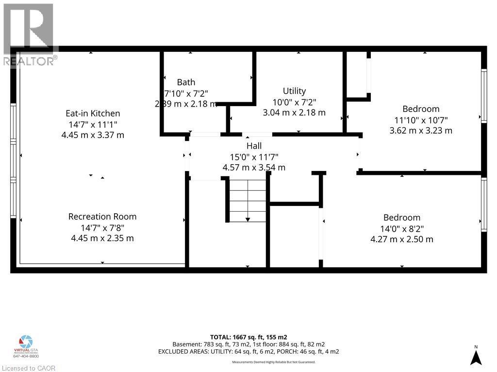 Floor plan - 3 Manley Crescent, Thorold, ON