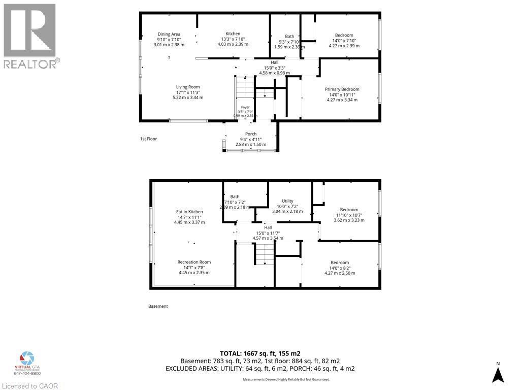 Floor plan - 3 Manley Crescent, Thorold, ON