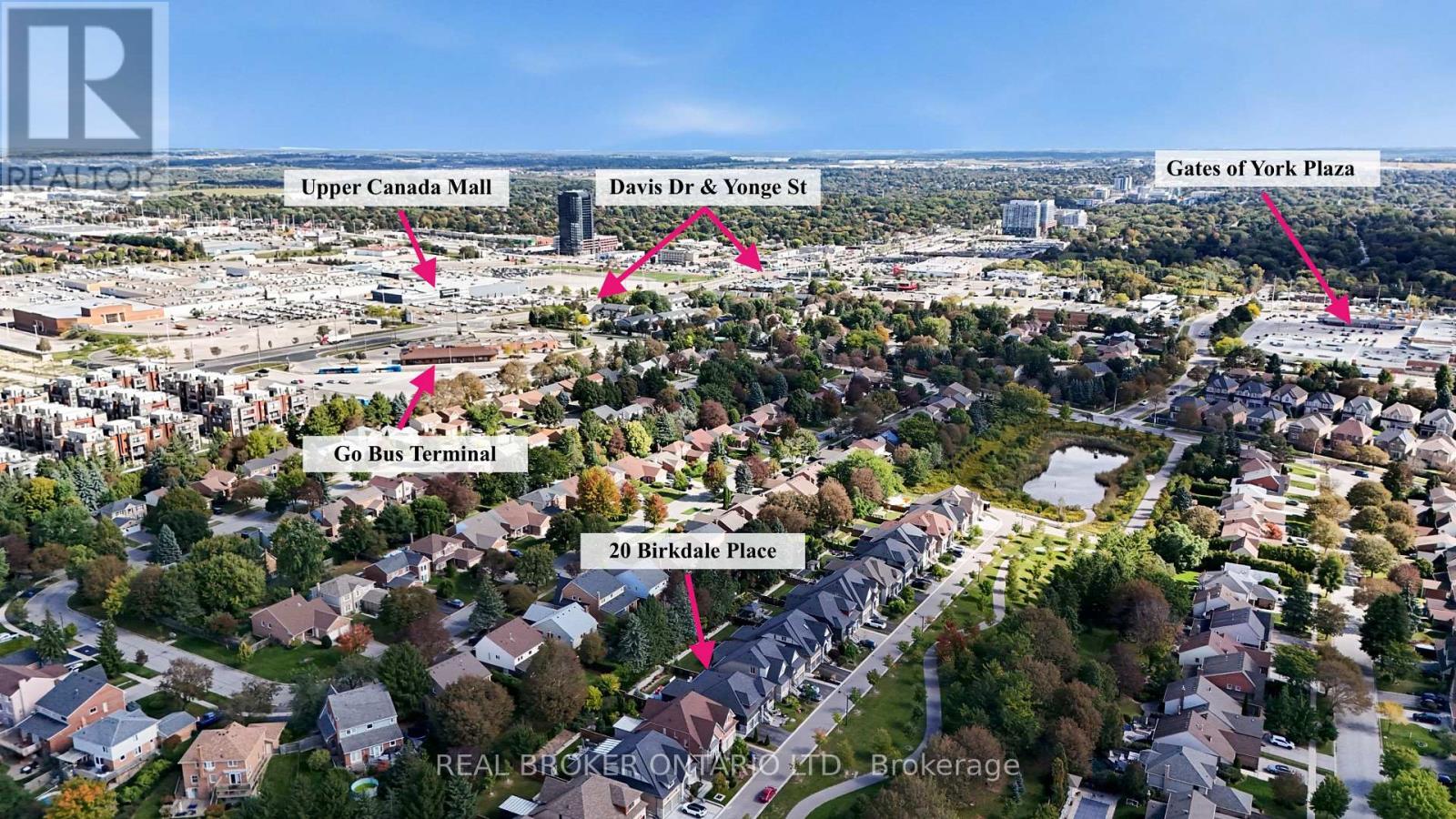 Minutes to Upper Canada Mall, Shops & Transit - 20 Birkdale Place, Newmarket, ON